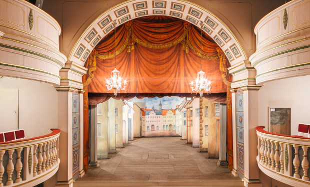 Teaser Panorama Gotha, Ekhof Theater, Schloss Friedenstein: 