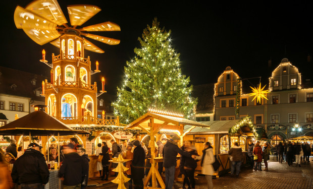 Teaser Panorama Weimar, Weihnachtsmarkt: 
