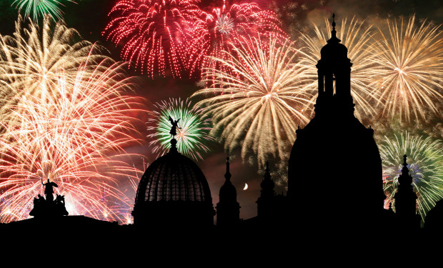 Teaser Panorama Dresden Silvester: 