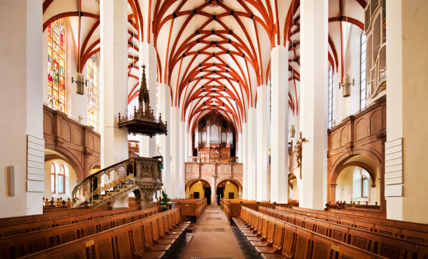 Teaser Panorama Leipzig, Thomaskirche: 