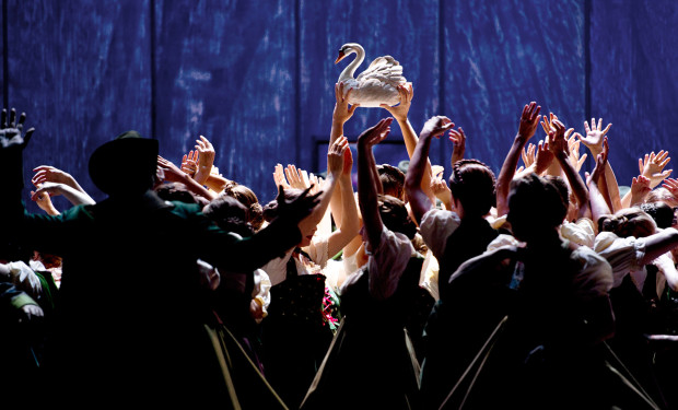 Teaser Panorama, Zürich, Oper Zürich, Szene aus "Lohengrin":