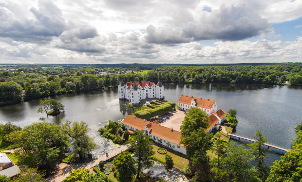 Teaser Panorama, Flensburger Förde, Schloss Glücksburg: 