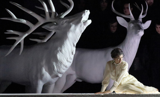 Teaser Panorama, München, Bayerische Staatsoper, Szene aus "I Masnadieri": 