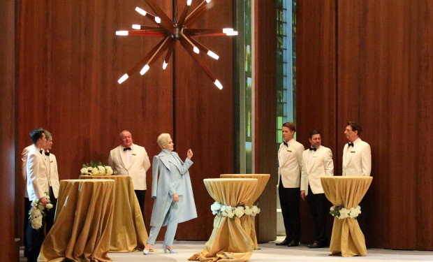 Szene aus "Der Freischütz" an der Bayerischen Staatsoper München