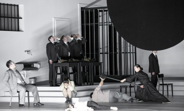 Szene aus "Turandot" an der Oper Frankfurt