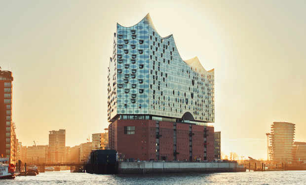 Elbphilharmonie Hamburg Blick auf die Elbphilharmonie in Hamburg