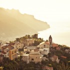 Blick auf Ravello und die Küste