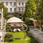 Heidelberg Europäischer Hof Aussenbereich