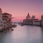 Venedig Blick auf den Canale Grande in Venedig