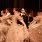 Szene aus dem Ballett "Onegin" an der Semperoper Dresden