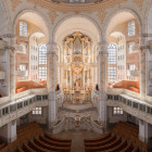 Der Innenraum der Frauenkirche Dresden