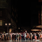Szene aus "La Bohème" an der Bayerischen Staatsoper    