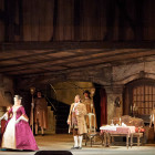 Szene aus "Der Rosenkavalier" an der Wiener Staatsoper