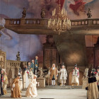 Szene aus "Der Rosenkavalier" an der Wiener Staatsoper