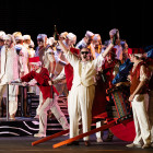Szene aus "Cavalleria rusticana/Pagliacci" an der Bayerischen Staatsoper München    