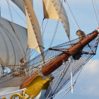 Schiffsbug der Sea Cloud II 