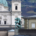 Blick vom Festspielhaus zum Dom