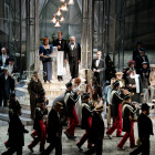 04 Dresden, Semperoper, Szene aus »La Boheme«: