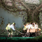 Szene aus "Die Zauberflöte" an der Bayerischen Staatsoper