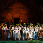 Szene aus "Die Zauberflöte" an der Bayerischen Staatsoper   