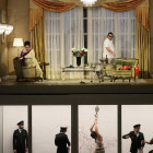 Szene aus "Tosca" an der Bayerischen Staatsoper München 