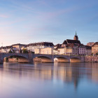 06 Basel, Rhein Panorama: 