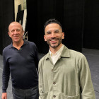 06 Leipzig, Oper Leipzig, Ballett "Der kleine Prinz", Bühnenbildner Alain Lagarde (li) und Choreograph Bryan Arias: 
