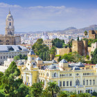 Die schöne Altstadt von Malaga    