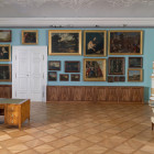 Residenzgalerie Salzburg, Raum 5, Nachbau des gräflichen Schreibzimmers im Czernin‘schen Palais der Wiener Innenstadt