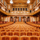 Blick in den Zuschauerraum des Goldenen Saals im Musikverein Wien