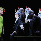 Szene aus "Rigoletto" an der Semperoper Dresden