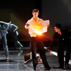 07 Leipzig, Opernhaus, Szene aus Ballett "Chaplin": 