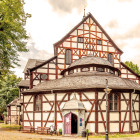 Außenansicht der Friedenskirche von Schweidnitz   