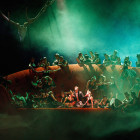 Szene aus "Die Fledermaus" an der Semperoper Dresden