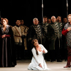 08 Dresden, Semperoper, Szene aus "Lohengrin": 