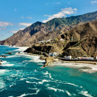 Blick auf die Küste von Teneriffa