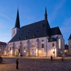 Stadtkirche und Herderplatz in Weimar    