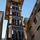 Elevador de Santa Justa, Fahrstuhl im Stadtzentrum von Lissabon