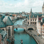 Stadtansicht von Gent