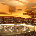 Blick in den Großen Saal der Philharmonie de Paris