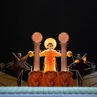 10 Berlin, Staatsoper Unter den Linden, Szene aus "Die Zauberflöte": 