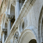 10: Detail der Fassade des Palazzo Ducale in Mantua  