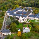 10 RMF, Eltville am Rhein, Kloster Eberbach, Luftaufnahme: Stiftung Kloster Eberbach: 