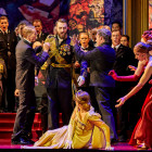 Teaser Panorama Berlin, Staatsoper Unter den Linden, Szene aus "Rigoletto":