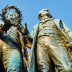 Teaser Panorama Weimar, Goethe- und Schiller Denkmal: 