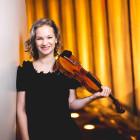 Portrait der Violinistin Hilary Hahn    
