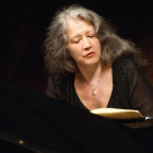 Die Pianistin Martha Argerich