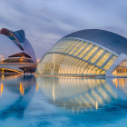 Valencias »Stadt der Künste und der Wissenschaften« mit "Palau de les Arts Reina Sofia« 