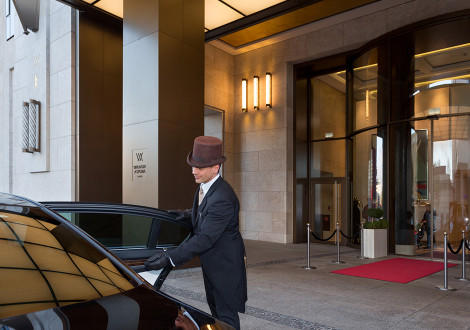 Hotel Waldorf Berlin Ankunft