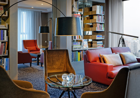 Hotel Waldorf Berlin Library
